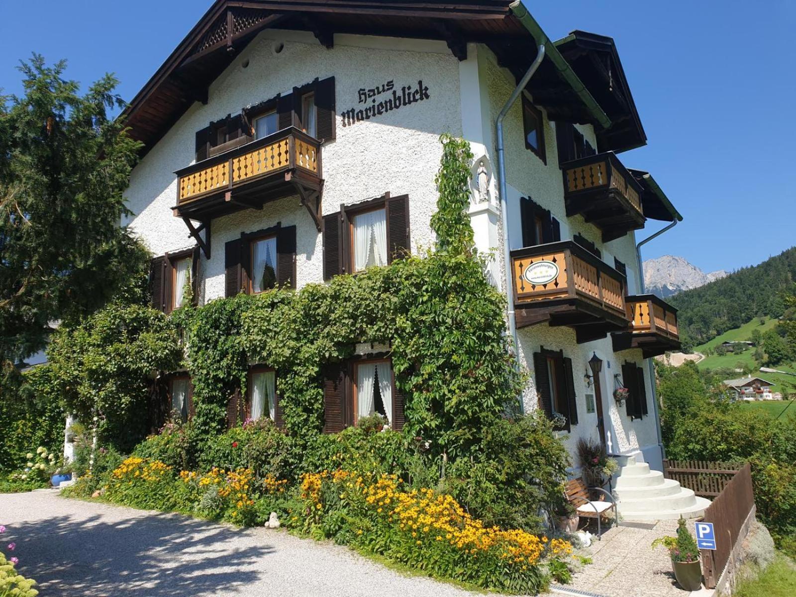 Апартаменти Haus Marienblick Берхтесгаден Екстер'єр фото